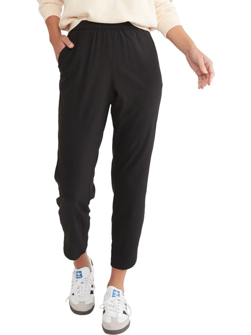 Marine Layer Tencel Allison Pant in Black